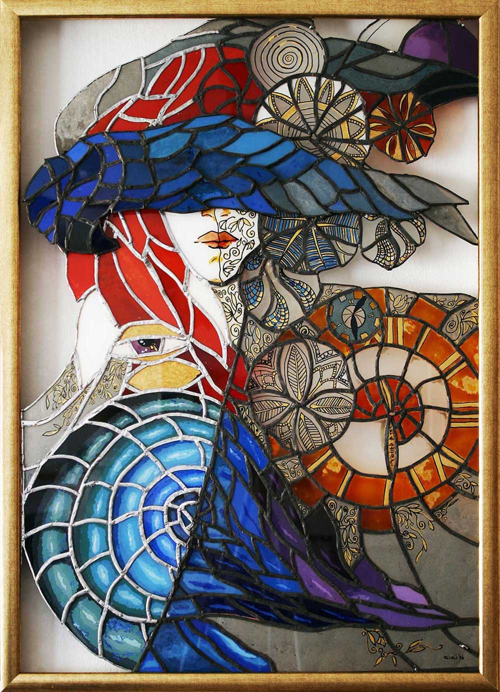 Mecanica somnului - Vitraliu Mecanica somnului - Vitraliu