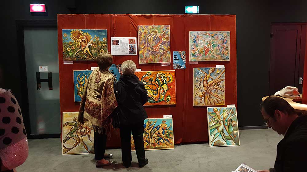 Expoziţie personală Ion Florin Scarlat (08 - 11 nov 2018), „Din Nou acasă” - Foaierul Teatrului Naţional de Operetă şi Musical „Ion Dacian”, Bucureşti (28) Expoziţie personală Ion Florin Scarlat (08 - 11 nov 2018), „Din Nou acasă” - Foaierul Teatrului Naţional de Operetă şi Musical „Ion Dacian”, Bucureşti (28)