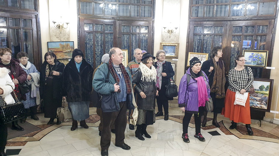 „Salonul de iarna 2018 -2019” (05 - 18 februarie 2019) - Galeria Ronda - Cercul Militar National, Bucureşti (33) „Salonul de iarna 2018 -2019” (05 - 18 februarie 2019) - Galeria Ronda - Cercul Militar National, Bucureşti (33)
